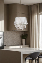 Modern Eva Beyaz ROME Tasarım Sarkıt Avize