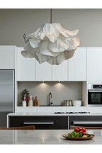 Modern Eva Beyaz Tasarım Sarkıt Avize