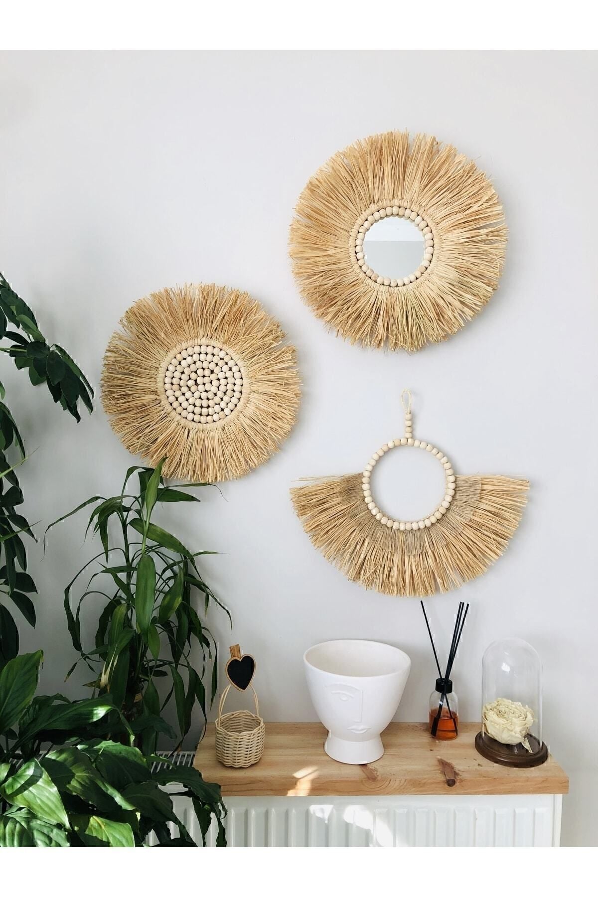 El YapÝmÝ HasÝr Rafya Duvar SŸsŸ