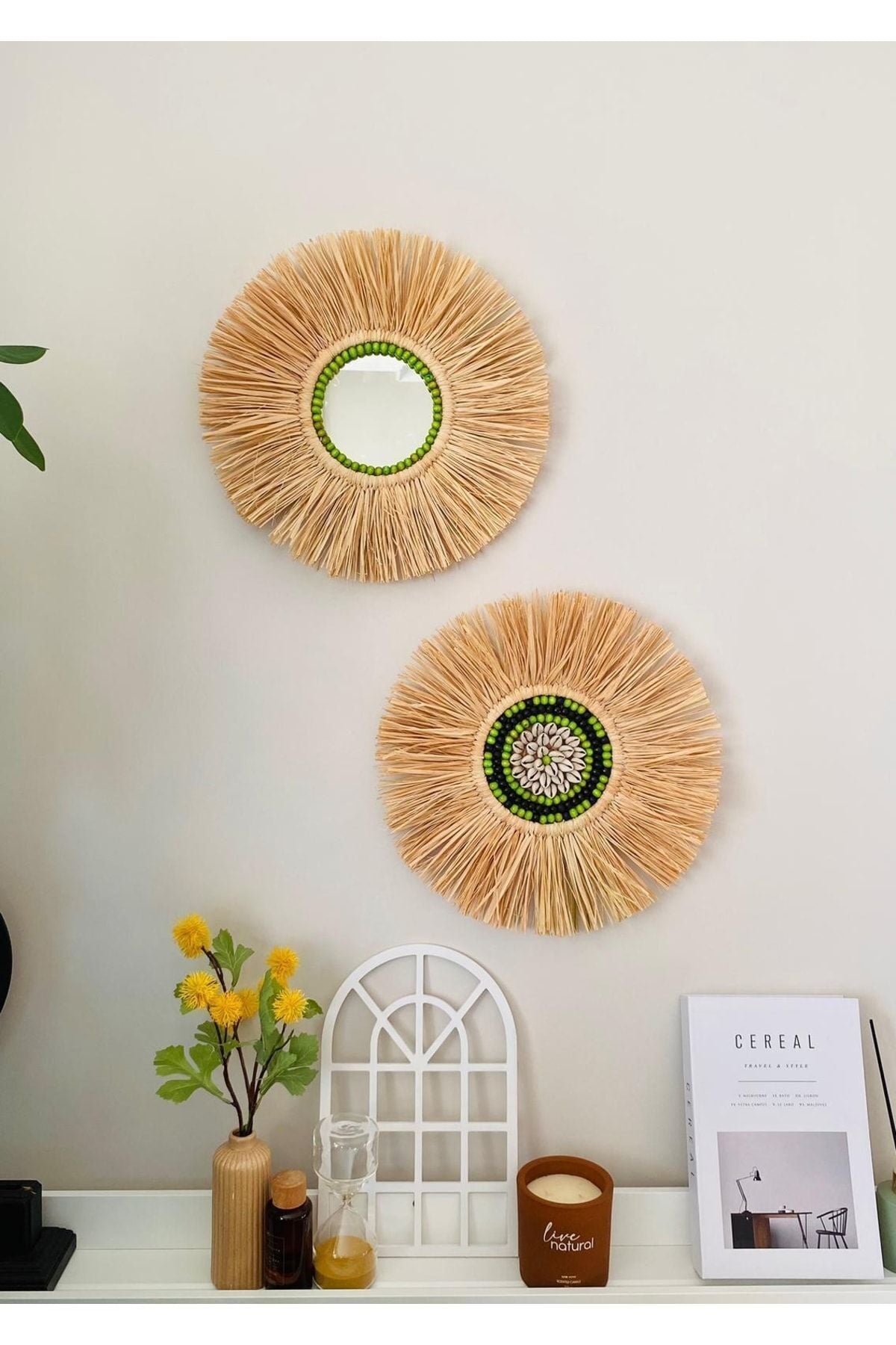 DoÛal Muz Lifi El YapÝmÝ Ikili Set Ofis Bebek OdasÝ Duvar Cafe Dekorasyon †rŸnŸ