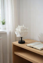 Beyaz EVA Tasarım Kablosuz Masa Lambası Siyah, Dekoratif LED Abajur