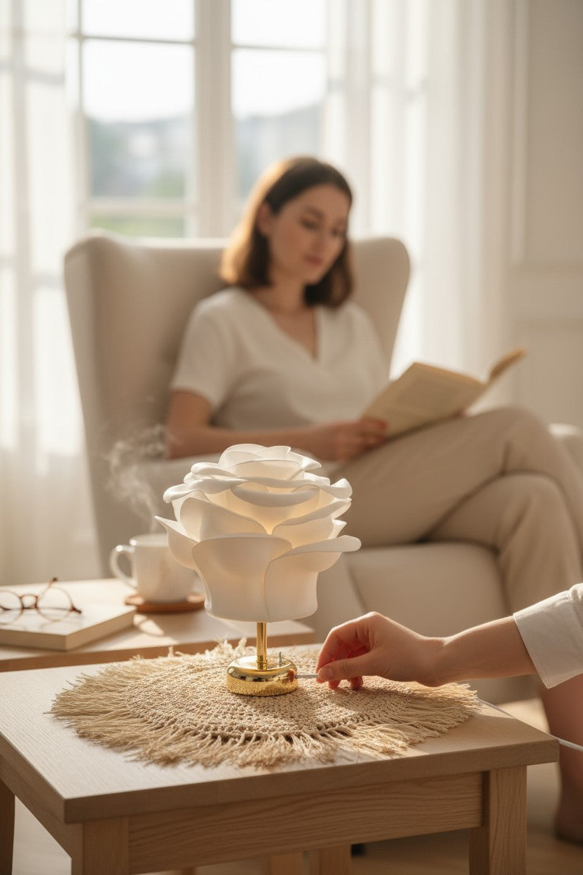 EVA PARLAK GOLD EMOTİON KABLOSUZ PİLLİ MASA LAMBASI