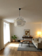 Modern Eva Beyaz Tasarım Sarkıt Avize