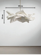 Modern Eva Beyaz BALERA Tasarım Sarkıt Avize