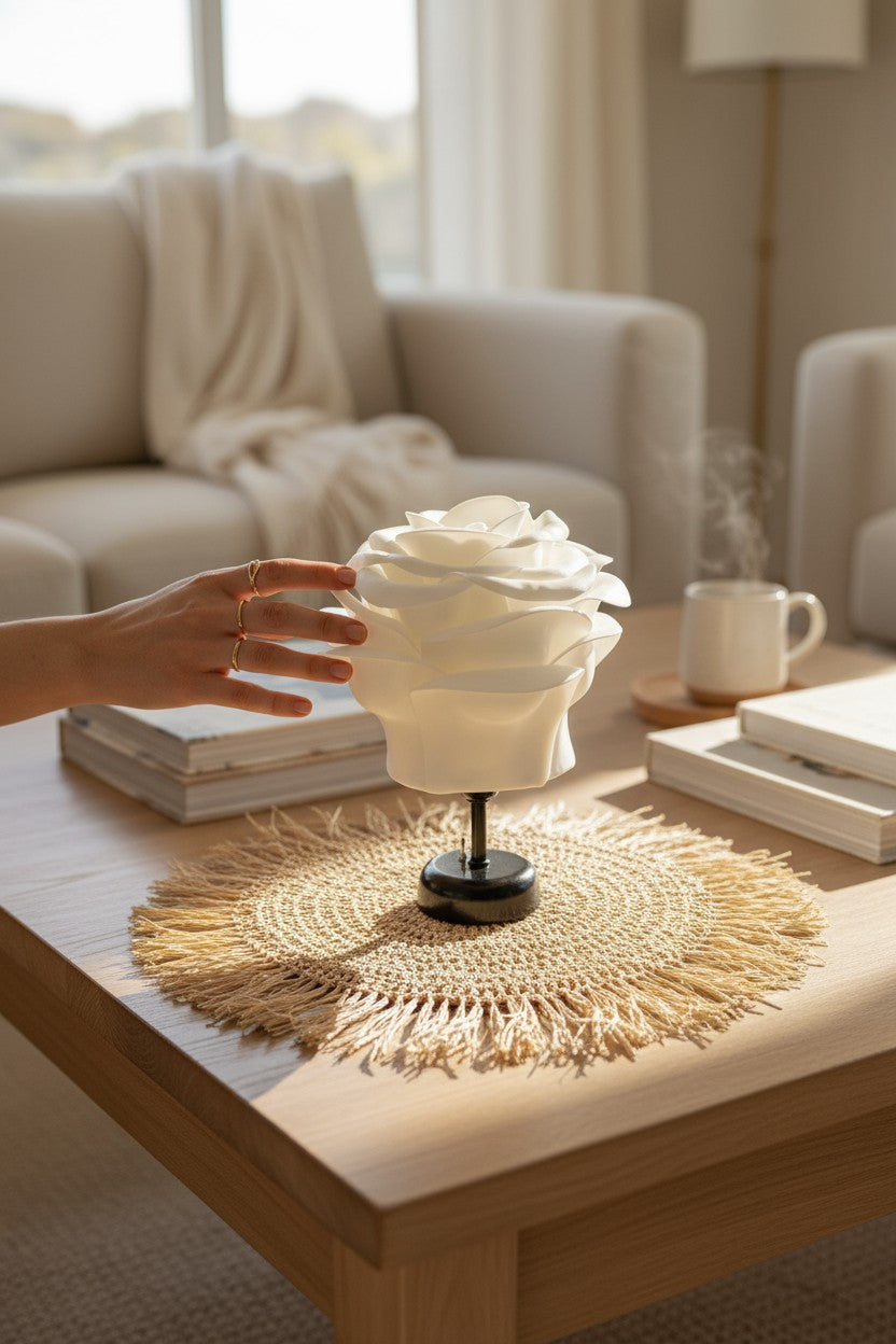 EVA SİYAH EMOTİON KABLOSUZ PİLLİ MASA LAMBASI