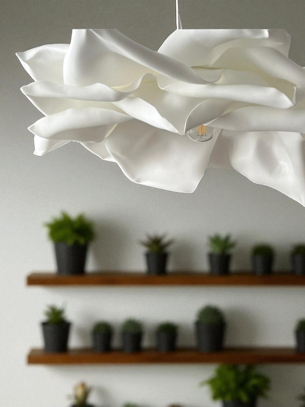 Modern Eva Beyaz BALERA Tasarım Sarkıt Avize