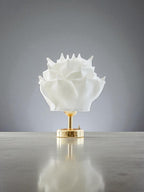 Beyaz EVA  Tasarım Kablosuz Masa Lambası  Parlak Gold, Dekoratif LED Abajur